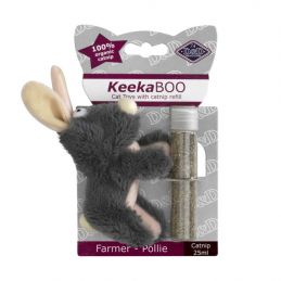 Peluche avec herbe à chat D&D Farmer Pollie EUROPET 4047059427606 Jouets divers