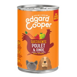 Pâté Poulet & Dinde - Edgar Cooper  Edgar Cooper 5425039486376 Pâtées pour chien