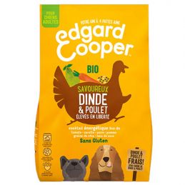 Croquettes Dinde & Poulet - Edgar Cooper  Edgar Cooper  Croquettes Edgar Cooper
