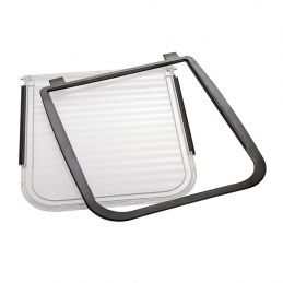 Ferplast Kit 408 marron porte + Windstopper chatière Swing 15 FERPLAST 8010690084343 Divers