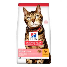 Hill's Adult Light Poulet 1.5 kg HILL'S 052742752006 Croquettes Hill's