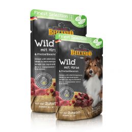Sachet belcando Finest Sélection au gibier BELCANDO  Pâtées pour chien