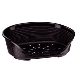 Corbeille pour Chien Ferplast Siesta Deluxe Noir FERPLAST  Coussins, corbeilles, paniers et dômes
