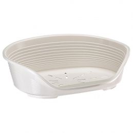 Corbeille pour Chien Ferplast Siesta Deluxe 6 Blanche FERPLAST 8010690179032 Coussins, corbeilles, paniers et dômes