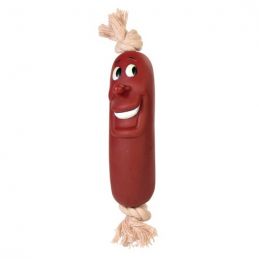 Trixie jouet saucisse sur corde TRIXIE 4011905032429 Cordes, jouets à mordre