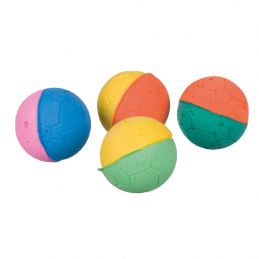 Balle pour chat Trixie en mousse lot de 4 TRIXIE 4011905411002 Balles