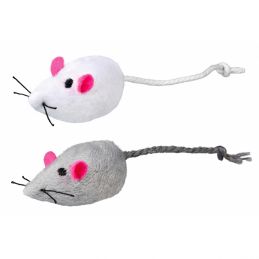 Jouet pour chat Trixie lot de deux souris TRIXIE 4011905040691 Souris, peluche