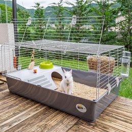 Cage à lapin Ferplast Rabbit 100 FERPLAST 8010690070735 Cage & Transport