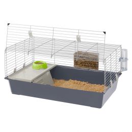 Cage à lapin Ferplast Rabbit 100 FERPLAST 8010690070735 Cage & Transport