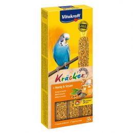 Vitakraft Kräcker Perruches au miel & au sésame VITAKRAFT VITOBEL 4008239212436 Perruche