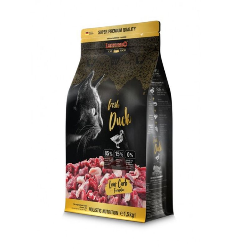 Croquettes Leonardo Fresh Duck 4kg LEONARDO 4002633757029 Croquettes Leonardo