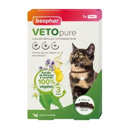 Collier répulsif antiparasitaire pour chat  BEAPHAR  Colliers, Divers