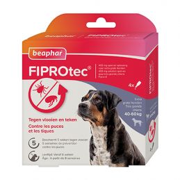 Fiprotec pipettes antiparasitaires chien BEAPHAR  Pipettes