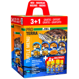 JBL ProTerra Turtle Menu 250 ml 3+1 JBL 4014162723604 Alimentation reptiles et amphibiens