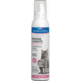 Shampooing Mousse sans rinçage pour chats - Francodex FRANCODEX 3283021724552 Accueil
