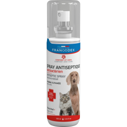 Spray antiseptique pour chiens et chats - Francodex FRANCODEX 3283021724552 Accueil
