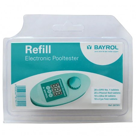 Recharge pour Electronic Pooltester - Bayrol BAYROL 4008367873042 Piscines et Spa
