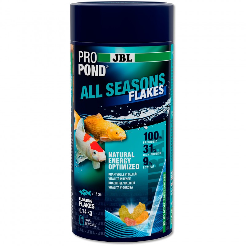JBL ProPond All Seasons Flakes - Nouvelle Gamme 2025 JBL  Alimentation