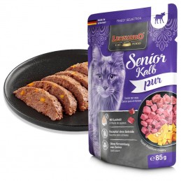 Terrine pour Chat – « Pur Veau Senior » – Leonardo LEONARDO 4002633756718 Boîtes, sachets pour chats