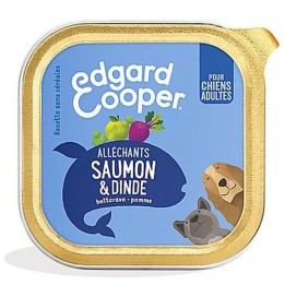Pâté Saumon et Dinde - Edgar Cooper Edgar Cooper 5407009643378 Pâtées pour chien