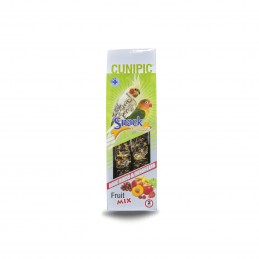 Sticks de Friandises FRUIT MIX Grandes Perruches & Inséparables – Cunipic CUNIPIC 8437010615023 Alimentation, friandises