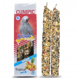 Sticks de Friandises TROPICAL MIX pour Perroquets – Cunipic CUNIPIC 8437010615047 Alimentation, friandises