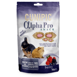 Snack aux BAIES Alpha Pro - Cunipic CUNIPIC 8437013149624 Friandise & Complément