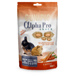 Snack de CAROTTES Alpha Pro - Cunipic CUNIPIC 8437013149631 Friandise & Complément