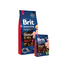 Croquettes Chien Brit Premium By Nature – Adulte L BRIT  Croquettes BRIT