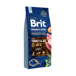 Croquettes Chien Brit Premium By Nature – Light BRIT  Croquettes BRIT
