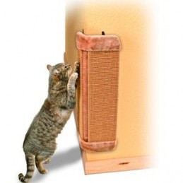 Griffoir Chat Trixie d'angle sisal brun TRIXIE 4011905043432 Arbres à chat, griffoirs