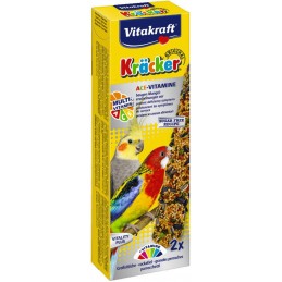 Vitakraft Kräcker Grandes Perruches Multi-vitamines VITAKRAFT VITOBEL 4008239291318 Grande Perruche, Perroquet