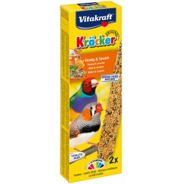 Vitakraft Kräcker Exotiques Miel & Sésame VITAKRAFT VITOBEL 4008239212573 Oiseaux Exotiques