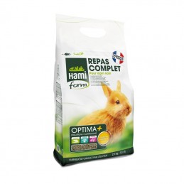 Hami Form Repas Complet pour Lapin nain 2,5 kg HAMI 3469980000177 Alimentation