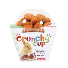 Crunchy Cup Carotte & Lin - Zolux ZOLUX 3336022092523 Friandise & Complément