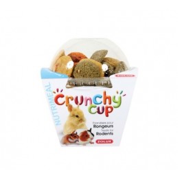 Crunchy Cup Nature & Carotte & Luzerne - Zolux ZOLUX 3336022092547 Friandise & Complément