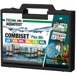 JBL Malette CombiSet NH4+ ProAquaTest + 1 recharge Fe offerte JBL 4014162240903 Test d'eau