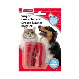 Beaphar Brosse à dents doigtier chien & chat  BEAPHAR 8711231136605 Hygiène bucco-dentaire