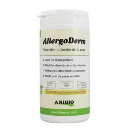 Anibio Allergoderm supplément nutritionnel chiens et chats ANIBIO 3700215100317 Soin des oreilles, yeux, du pelage
